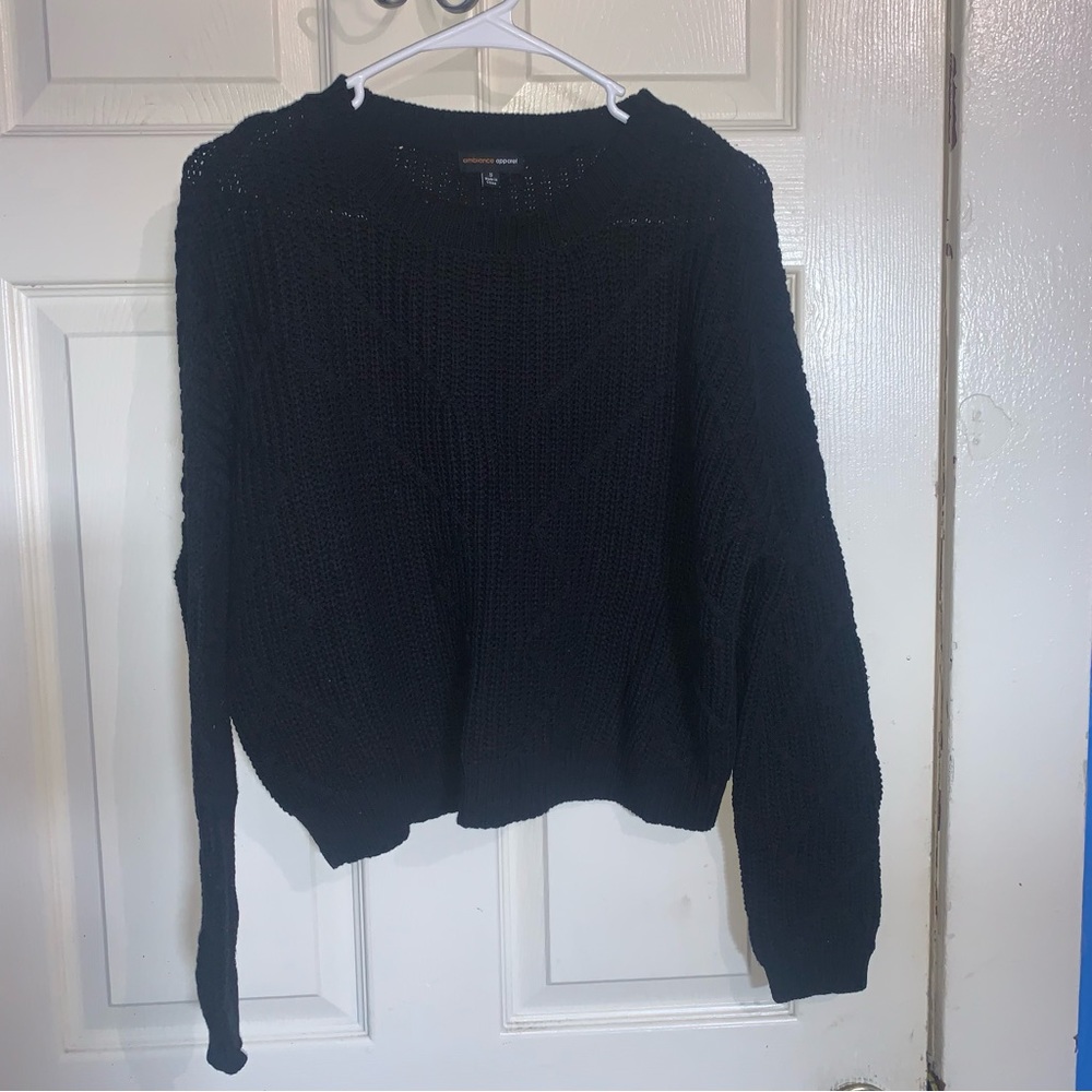 Black sweater